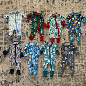 Little Sleepies Preemie Pajama Lot